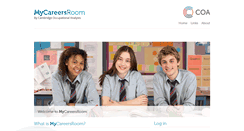 Desktop Screenshot of mycareersroom.co.uk