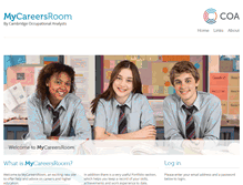 Tablet Screenshot of mycareersroom.co.uk